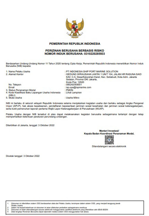 legalitas isp marine (2) legalitas isp marine (2)